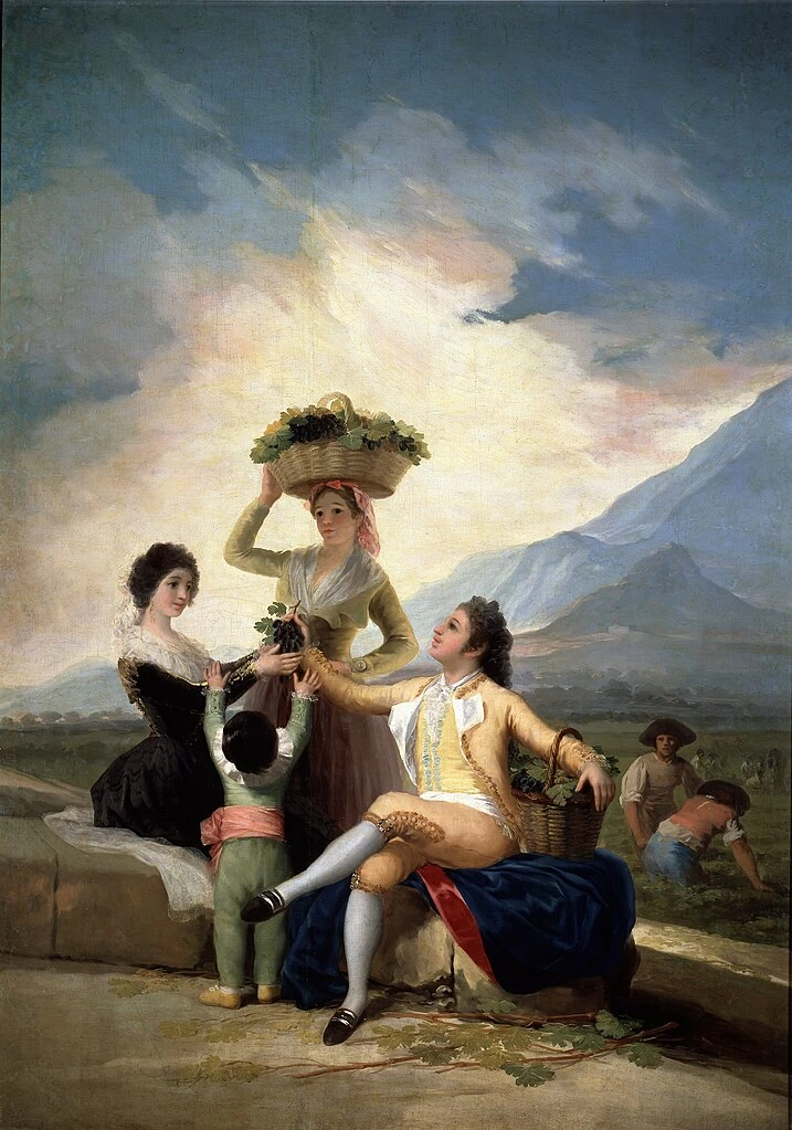 Francisco de Goya y Lucientes - 367, La vendemmia, Museo del Prado, Madrid 1